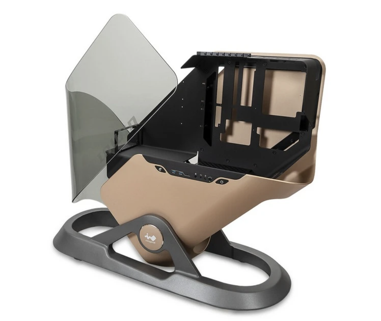 inWin 迎广推出 Signature Infinite“无限”机箱，太空舱风格半开放式设计