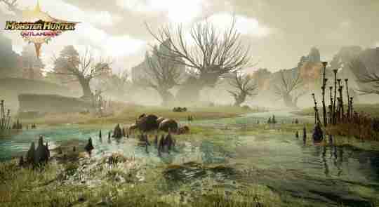 腾讯天美《怪物猎人》手游官网上线 海量截图曝光