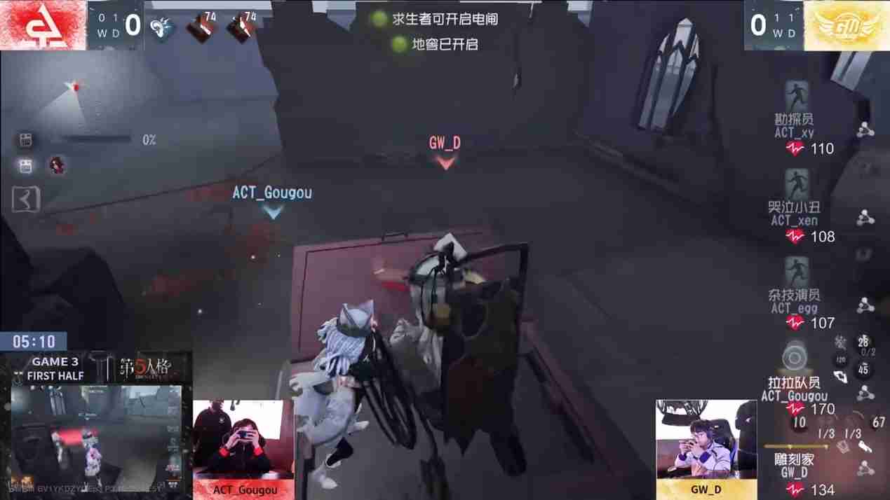 一鸣惊人！Gr_Jin势如破竹四连四抓！——《第五人格》2024秋季赛第六周赛报发布