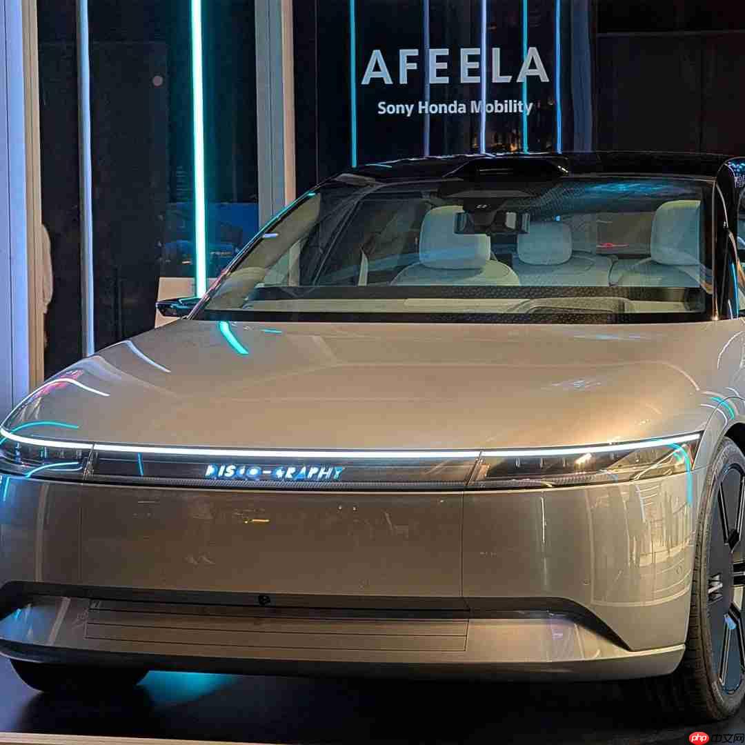 CES：索尼和本田展示电动汽车 本质上是一台PlayStation游戏机