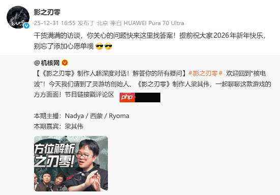 《影之刃零》提醒玩家看访谈：干货满满！快来找答案