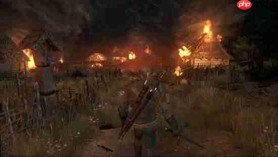这才是《巫师3》原本的画面！老玩家重制游戏光影