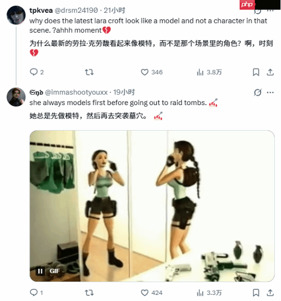 《古墓丽影》劳拉进化图引热议！从纸片人到大美女