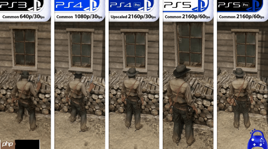 《荒野大镖客：救赎》多平台画面对比：PS5版画面显著增强！