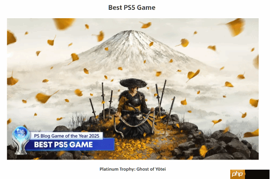 《羊蹄山之魂》荣获PS Blog年度最佳PS5游戏！《原神》获最佳持续运营奖