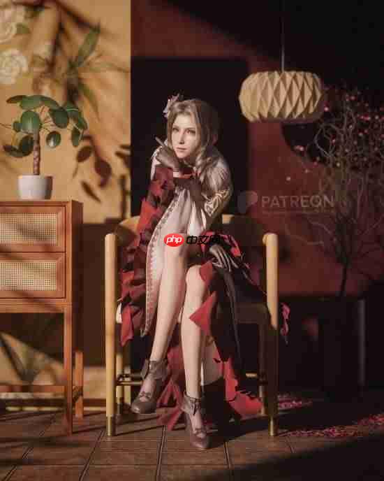 3D大神晒《最终幻想7》尤菲新图！圣诞小麋鹿太可爱了！