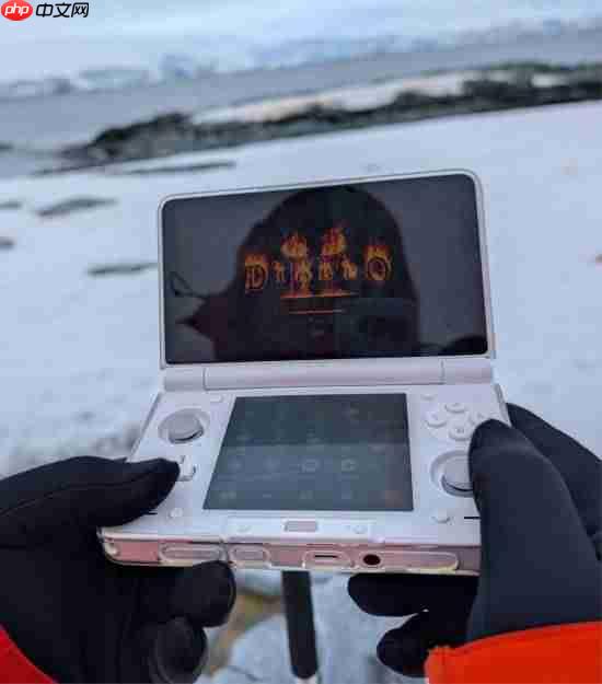 真让你玩上"暴雪"游戏了：网友在南极洲打《暗黑2》