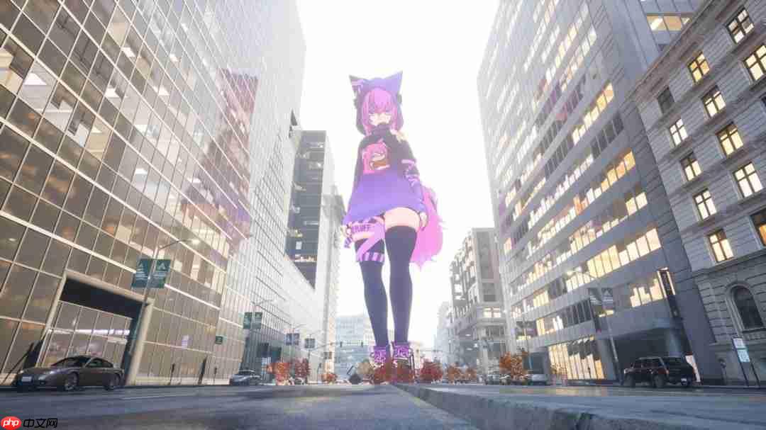 《女巨人游乐场》发布新实机展示 细节丰富的25×25平方公里城市