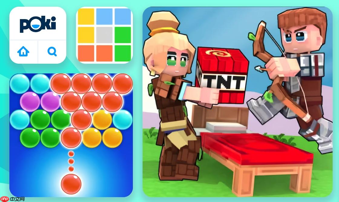 poki免费游戏入口合集 poki经典小游戏在线玩平台