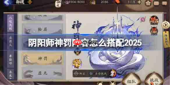 阴阳师神罚阵容怎么搭配-阴阳师神罚最新阵容推荐2025