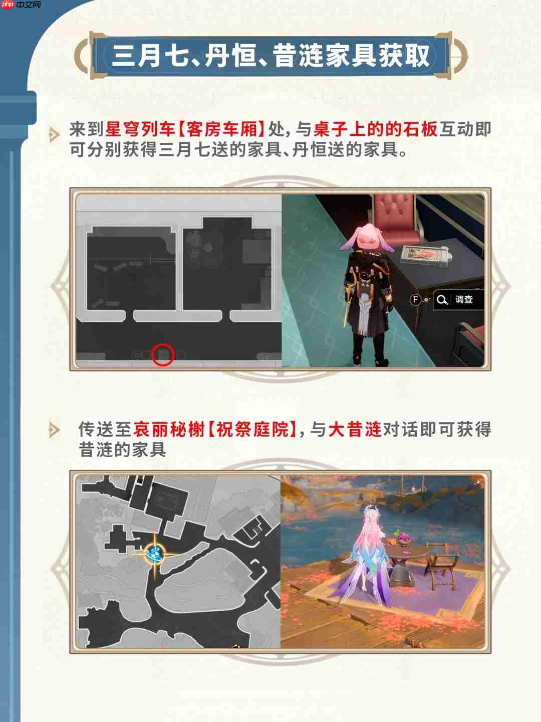 崩坏星穹铁道全家具获取攻略-星穹铁道翁法罗斯家具怎么获得