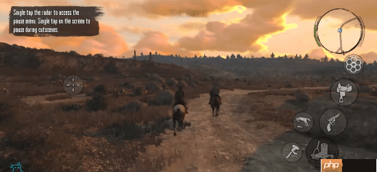 《荒野大镖客》手游版实机：性能和保真两种画面模式