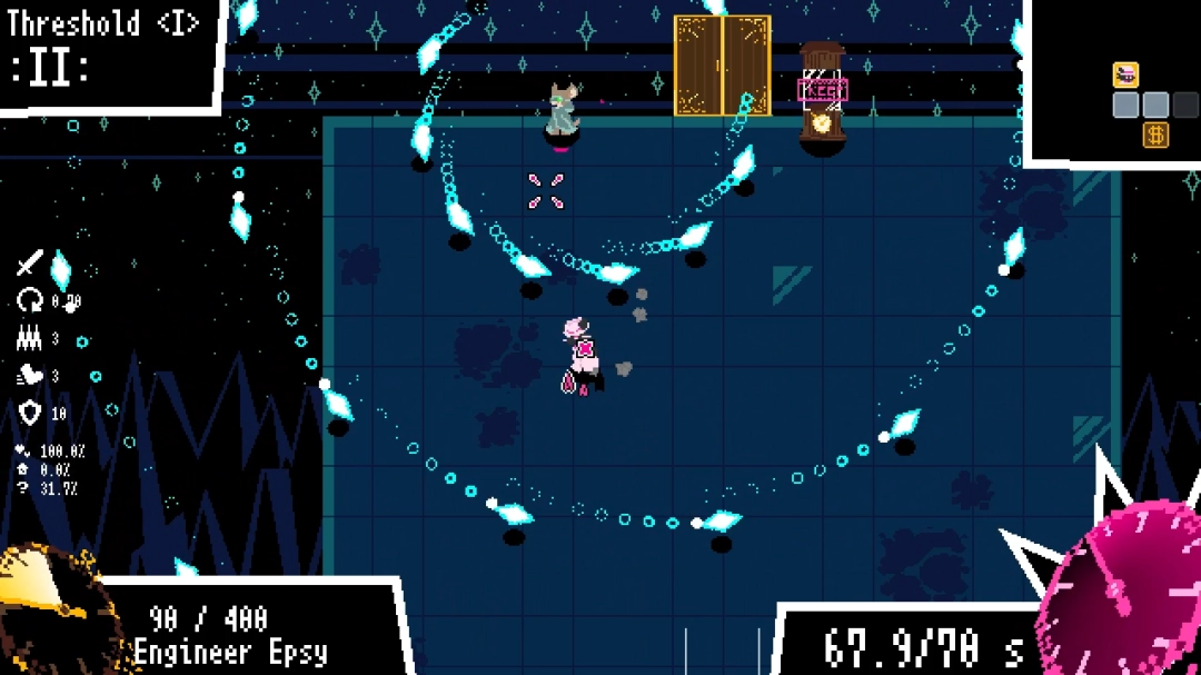 时间暂停弹幕Roguelike 《时间掠夺者亨迪》今日于Steam & Stove双平台正式上线