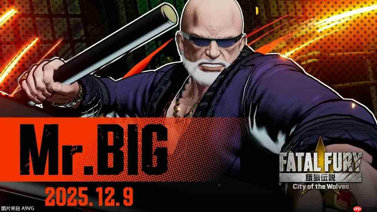 《饿狼传说 群狼之城》“MR.BIG”12月9日参战