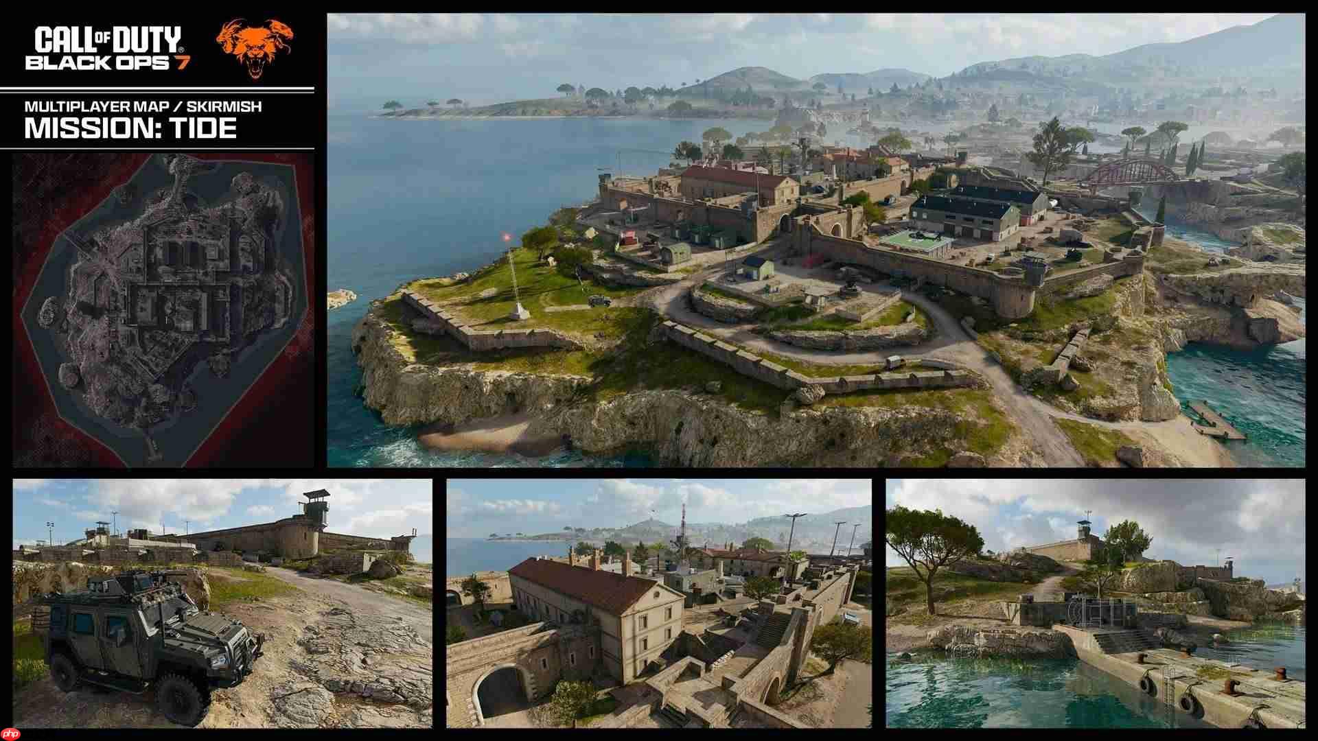 使命召唤黑色行动7任务潮汐地图点位