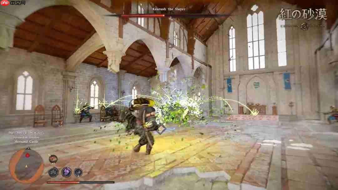 《红色沙漠》新战斗实机演示 大战Boss非常爽快