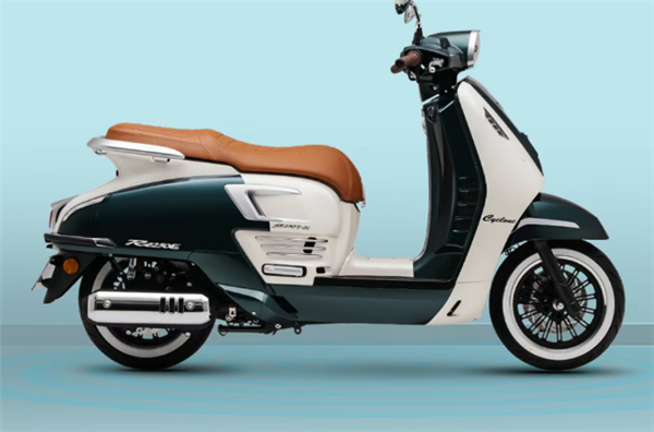 摩托车也卷飞了!赛科龙复古踏板RT250E上市:14999元起